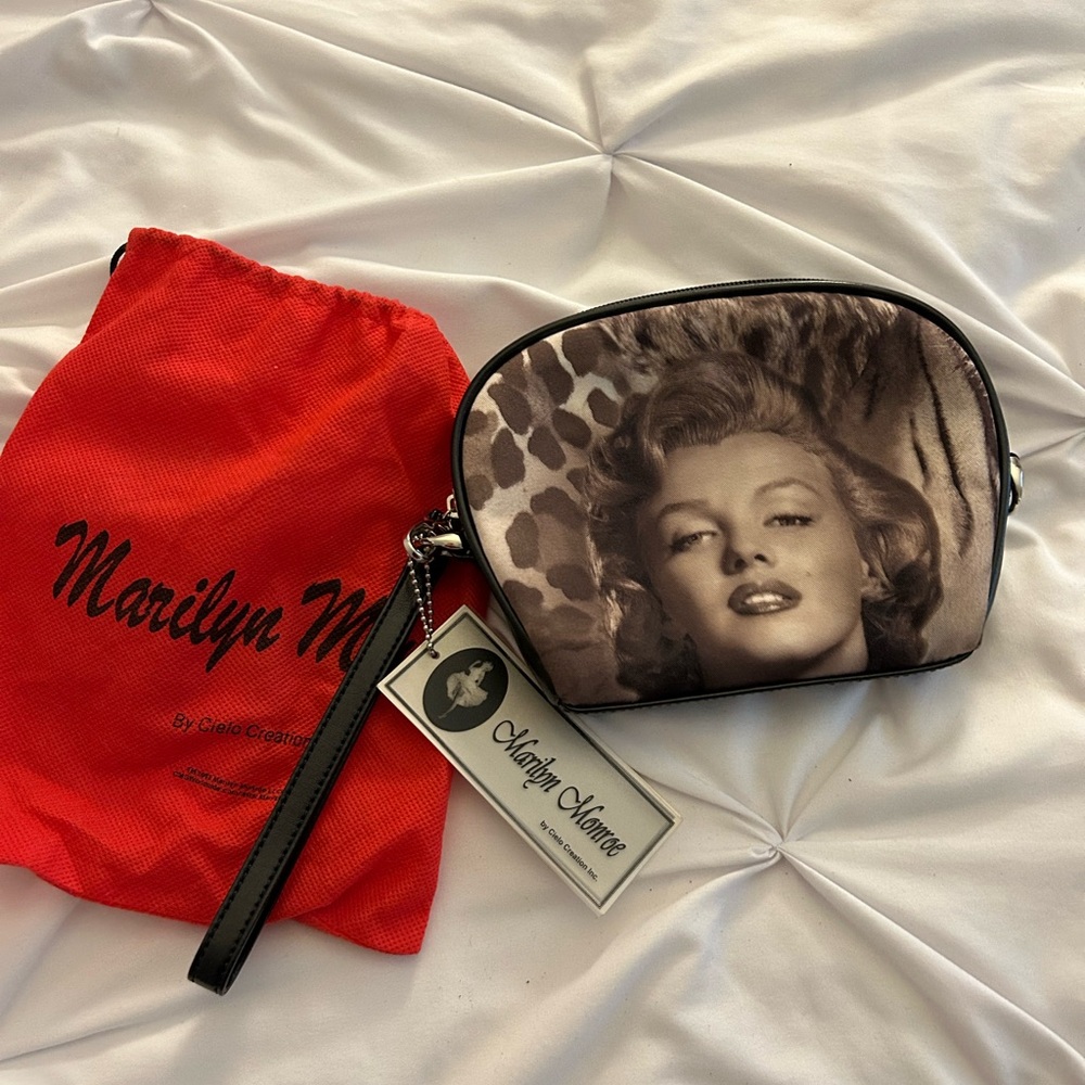 Marilyn Monroe Black and White Women's Bag
